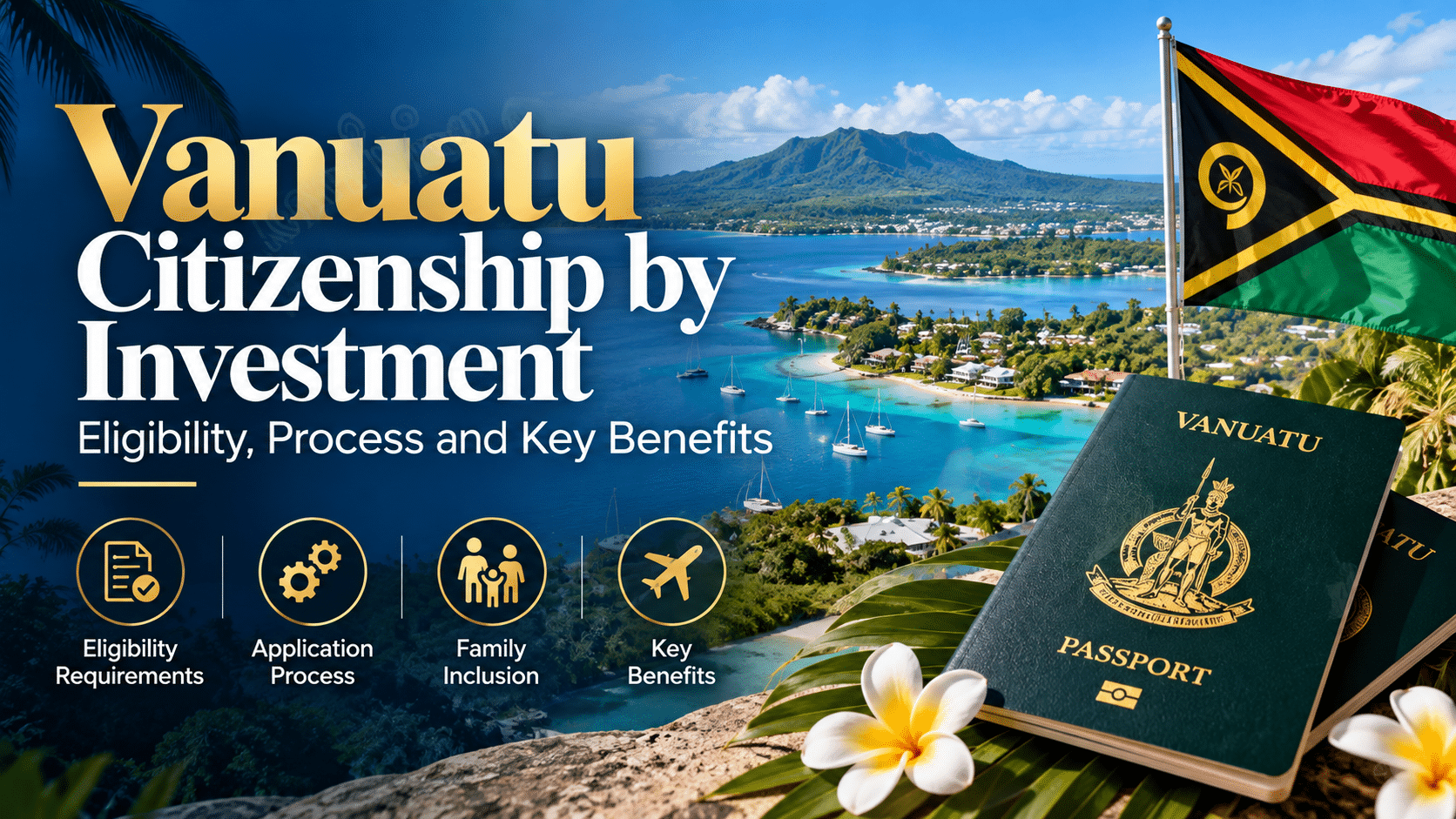 Vanuatu Citizenship by Investment: Eligibility, Process and Key Benefits